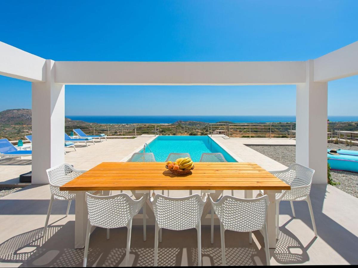 Beautiful With Infinity Pool And Sea View Kalithies